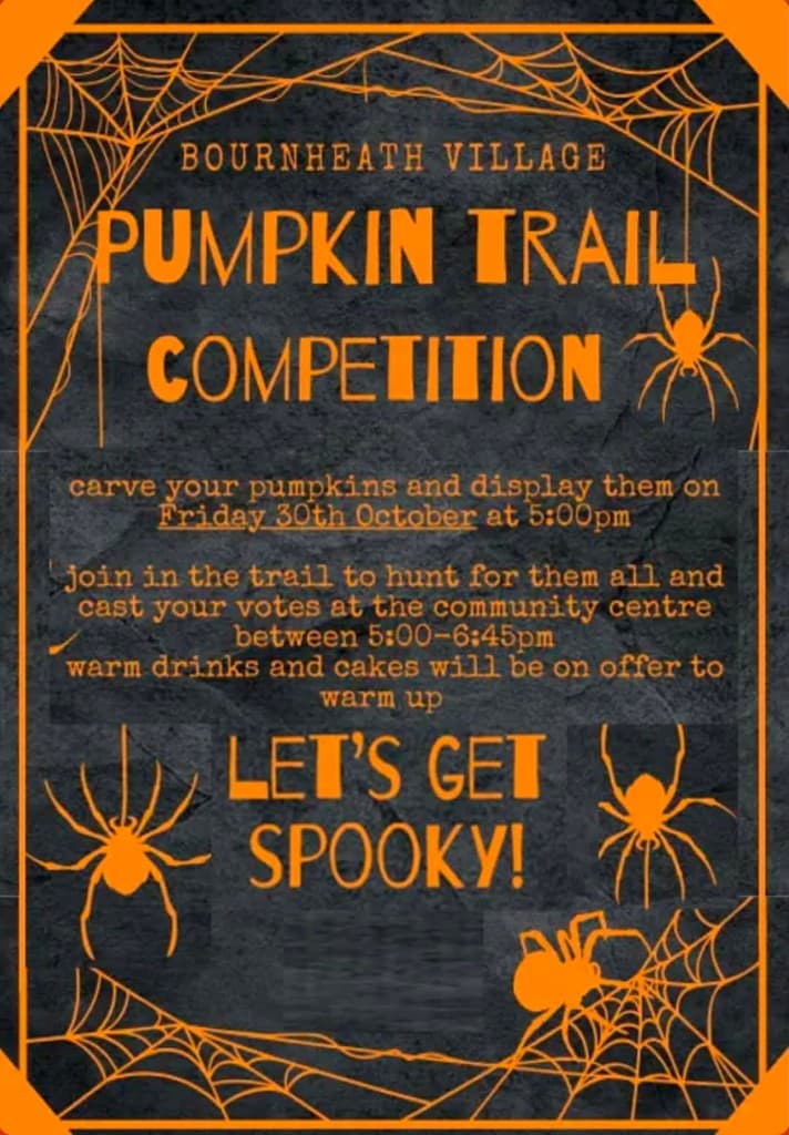 Pumpkin Trail Competition poster